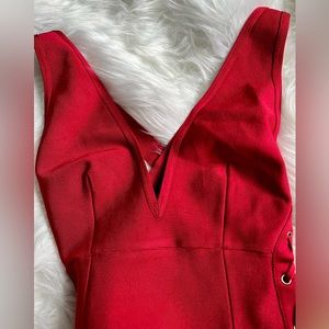 X-small red  House of CB London dress